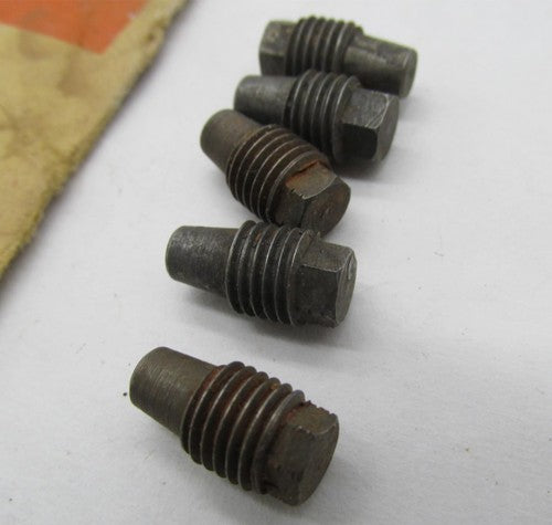 Lot of 5 Harley-Davidson NOS Aermacchi Rocker Arm Set Screws Sprint 17