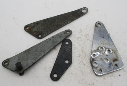 Lot of Harley Davidson Foot Peg Highway Peg Mounting Brackets Shovelhe