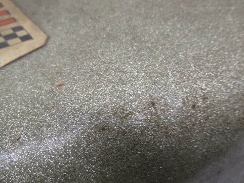 Vintage ARHMA Racing Cafe Racer Fiber Glass Gas Fuel Tank Silver Spark