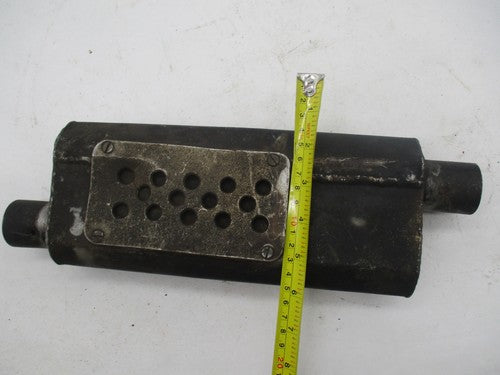 Vintage Motorcycle Enduro AHRMA Under Seat Custom Homemade Exhaust Muf