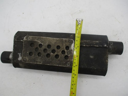 Vintage Motorcycle Enduro AHRMA Under Seat Custom Homemade Exhaust Muf