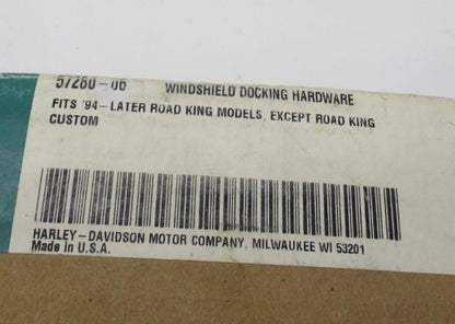 Harley Davidson Genuine NOS Chrome Windshield Docking Hardware Kit 572