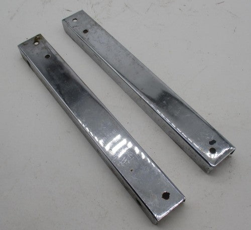 Harley Shovelhead Chrome Fender Strut Covers 11-3/8"x1-3/8" Luggage Ra