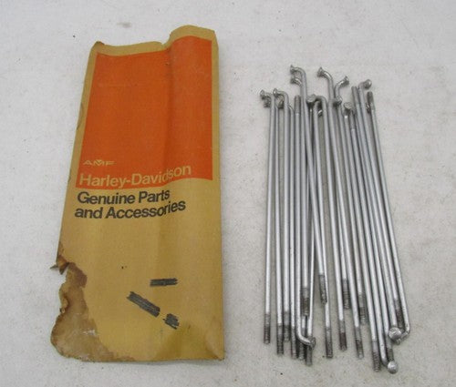 Lot of 20 Harley-Davidson Aermacchi Genuine NOS Wheel Spokes 43023-64P