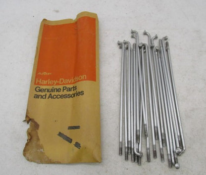 Lot of 20 Harley-Davidson Aermacchi Genuine NOS Wheel Spokes 43023-64P