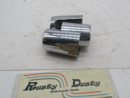Mixed lot of 3 Harley Davidson Chrome Shock Tower Stud Covers Caps Mul