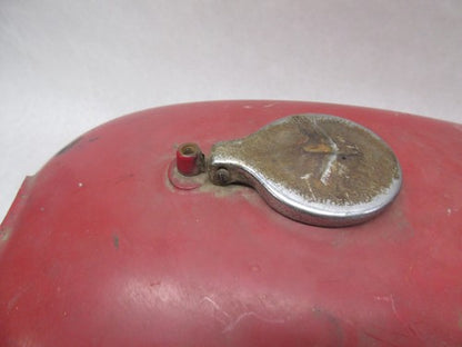 Vintage Original Paint Moto Guzzi Red RARE Gas Fuel Tank Unknown Model