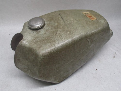 Vintage ARHMA Racing Cafe Racer Fiber Glass Gas Fuel Tank Silver Spark