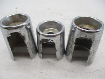 Mixed lot of 3 Harley Davidson Chrome Shock Tower Stud Covers Caps Mul