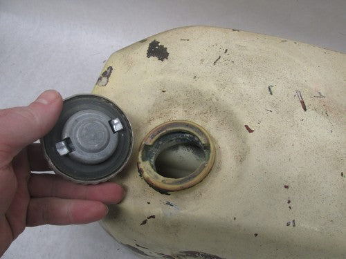 Vintage 1971- 74 Puch Motocross Enduro Gas Fuel Petrol Tank w/ Karkoma