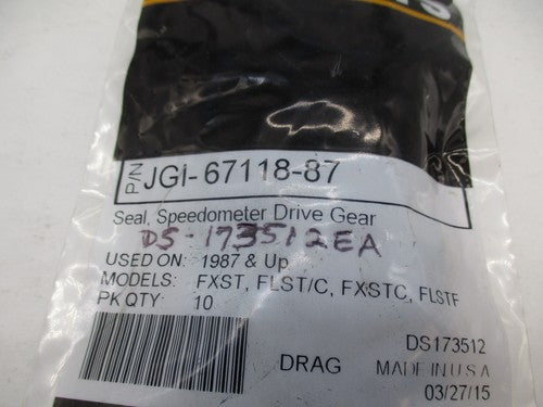 Lot of 8 Haley James Gasket Speedometer Speedo Drive Gear Seals JGI-67