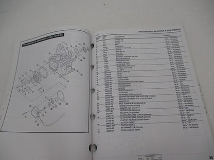 Harley Davidson Official Factory 1999 Dyna Model Parts Catalog 99439-9