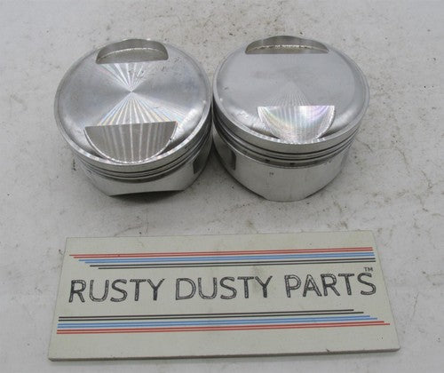 Pair of Harley Davidson Ross NOS High Performance Over Sized Pistons 1