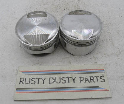 Pair of Harley Davidson Ross NOS High Performance Over Sized Pistons 1