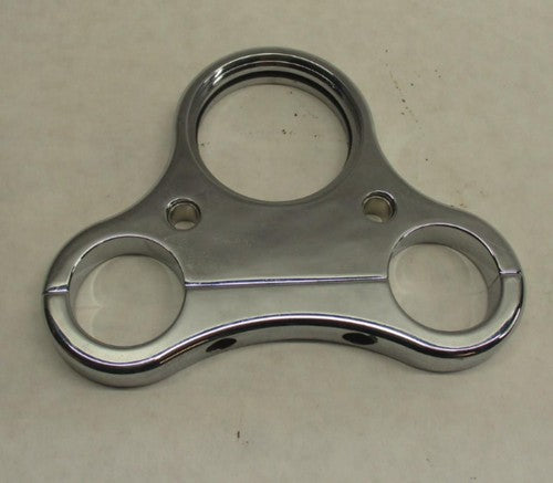 Harley Davidson Chrome Gauge Brace Clamp