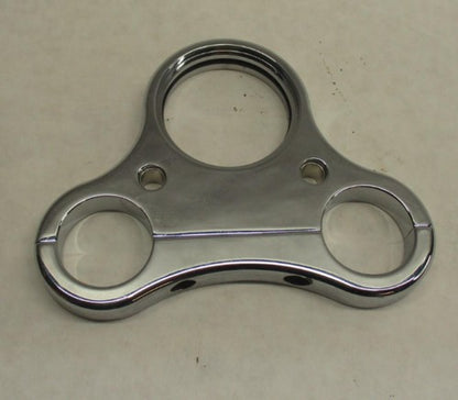 Harley Davidson Chrome Gauge Brace Clamp