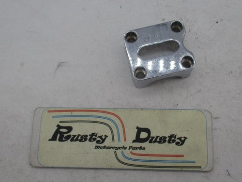 Harley Davidson Chrome Handlebar Clamp  Bracket For Switch Housing