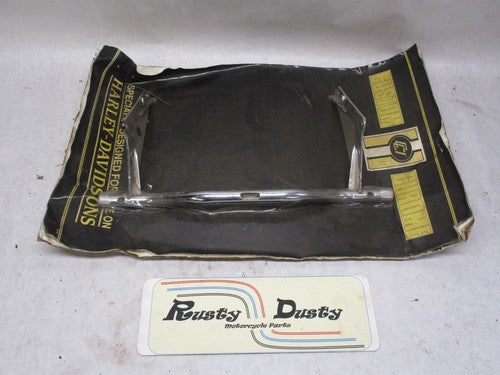 Harley Davidson FLH NOS Custom Chrome Auxiliary Driving Light Bar Brac