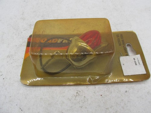 Harley Chopper Bobber Road Pro Mini Bullet Marker Light Wired Red Ligh