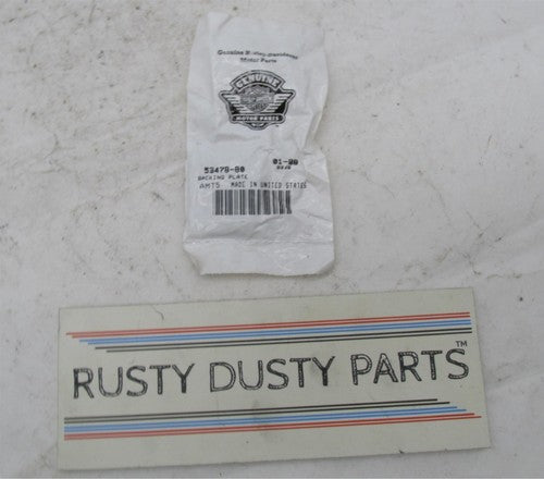 Lot of 4 Harley Davidson Genuine NOS Tour Pack Backing Plates 53478-80