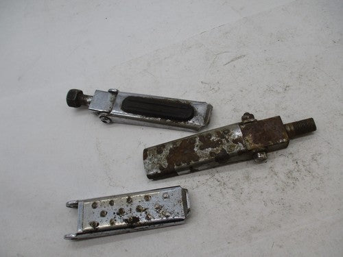 Lot of 3 Harley Davidson Chopper Flat Style Foot Pegs Foot Rests