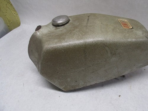 Vintage ARHMA Racing Cafe Racer Fiber Glass Gas Fuel Tank Silver Spark