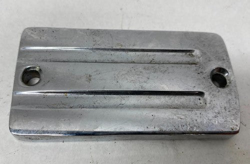 Harley Davidson Chrome Slotted Cylinder Front Brake Clutch Master Cove