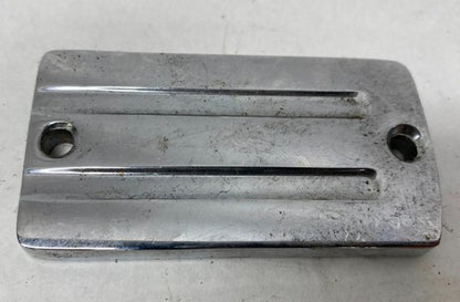 Harley Davidson Chrome Slotted Cylinder Front Brake Clutch Master Cove