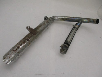 Harley Evo Evolution Softail Front Cylinder Slash Cut Exhaust Header &