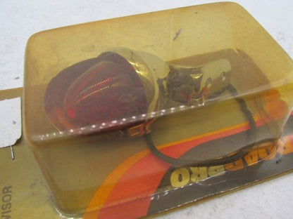 Harley Chopper Bobber Road Pro Mini Bullet Marker Light Wired Red Ligh