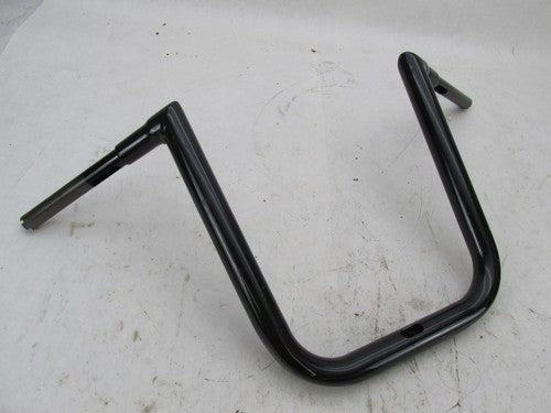 Set of Harley Davidson 17" Rise Touring 1.25" Black Ape Hangers Handle