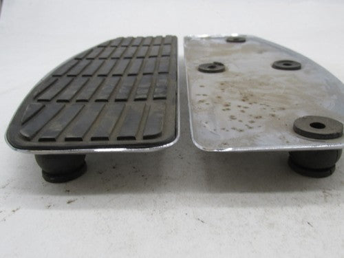 Pair of Harley Davidson Floorboard Floor Foot Pad Base Plates Inserts