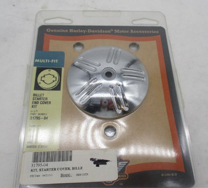 Harley Davidson Genuine NOS Multi Fit Billet Starter End Cover Kit 317