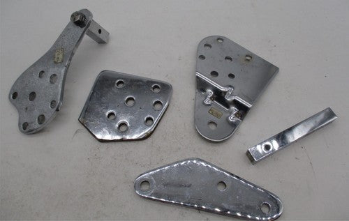 Mixed Lot of Harley Davidson Chrome Foot Peg Highway Peg Control Brack