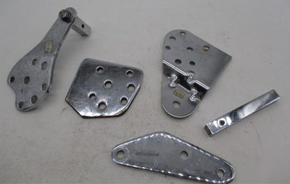 Mixed Lot of Harley Davidson Chrome Foot Peg Highway Peg Control Brack
