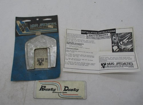 Drag Specialties Chrome Fairing Escutcheons Bracket 719901 719902 7199