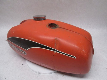 Original Paint 1971 Triumph 250 T25T Trailblazer T470 Gas Tank & Front