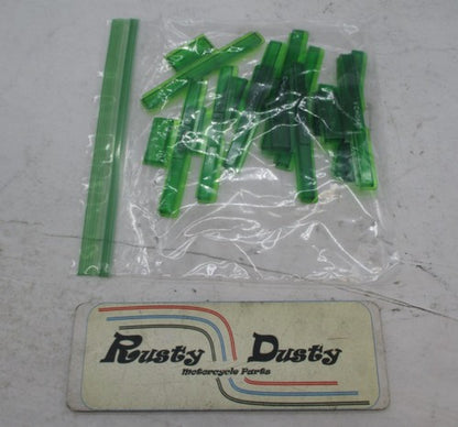 Lot of 10 Harley NOS Green Choke Neutral Indicator Dash Light Lenses 7