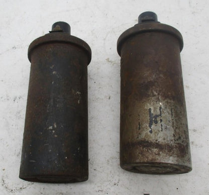 Lot of 2 Vintage Motorcycle Delco Remy Ignition Coils 12V 135