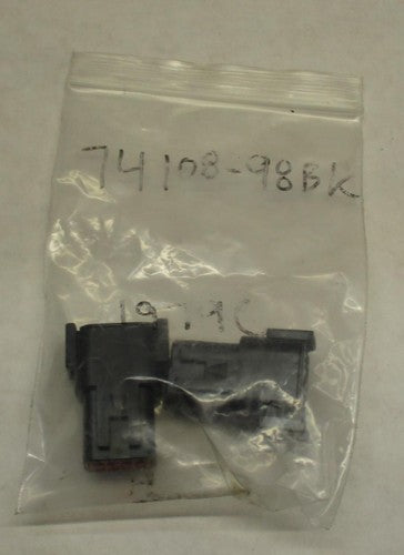 Lot of (2) Harley Davidson Genuine 8 Way Black Pin Housings 74108-98BK