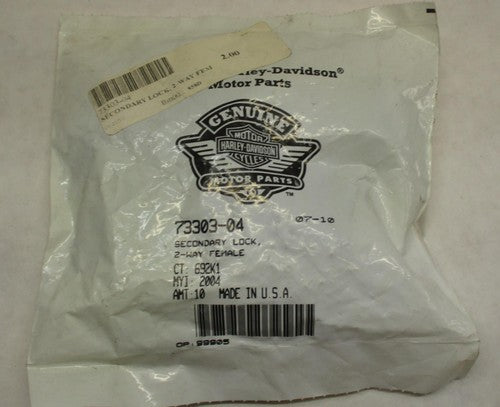 Lot of (10) Harley Davidson Genuine NOS 2-Way Female Secondary Lock 73