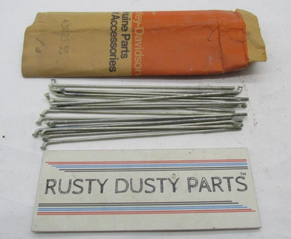 Lot of 18 Harley-Davidson Genuine NOS Sportster K KH Model Wheel Spoke