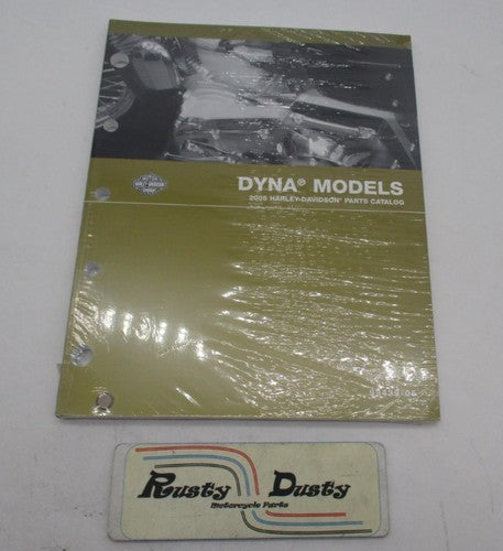 Harley Davidson Official Factory 2005 Dyna Models Parts Catalog 99439-