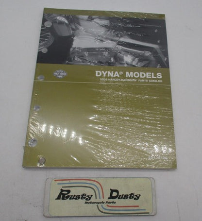 Harley Davidson Official Factory 2005 Dyna Models Parts Catalog 99439-