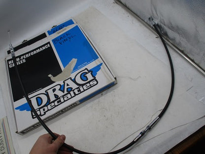 Harley Davidson Drag Specialties NOS Black Vinyl 48" Clutch Cable 0652