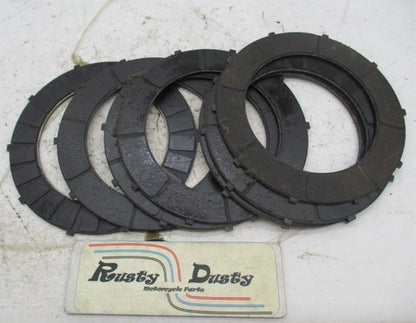 Set of Vintage British BSA Triumph Clutch Friction Plates