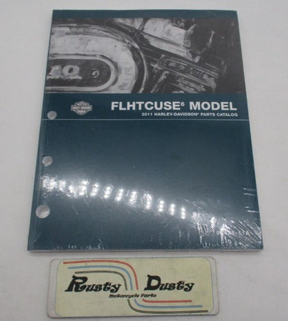 Harley Davidson Official Factory 2011 Touring FLHTCUSE6 Parts Catalog