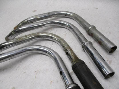 Lot of (4) Harley Ironhead Sportster Left Side Buckhorn Handlebars XLH