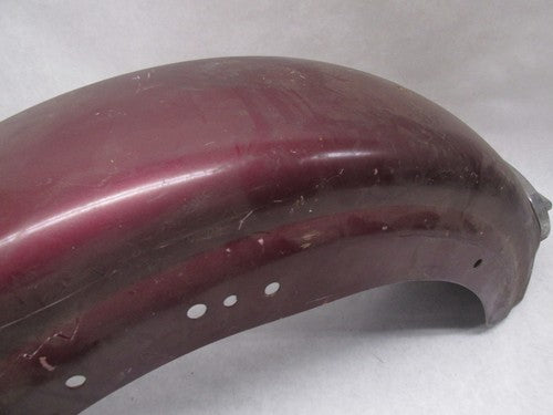 Harley Davidson Genuine Shovelhead Maroon 7" Rear Fender w/ Guide 97 L