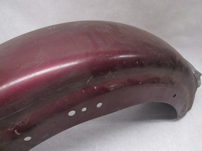 Harley Davidson Genuine Shovelhead Maroon 7" Rear Fender w/ Guide 97 L